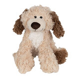 Clayre & Eef | Decoratie Knuffel Hond Beige Bruin 18x18x21 cm | TW0590S Clayre & Eef | Decoratie Knuffel Hond Beige Bruin 18x18x21 cm | TW0590S