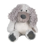 Clayre & Eef | Decoratie Knuffel Hond Grijs Wit 18x22x32 cm | TW0592 Clayre & Eef | Decoratie Knuffel Hond Grijs Wit 18x22x32 cm | TW0592