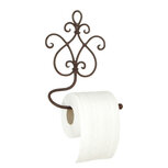 Clayre & Eef | WC Rolhouder Hangend Bruin 17x7x22 cm | W40185 Clayre & Eef | WC Rolhouder Hangend Bruin 17x7x22 cm | W40185