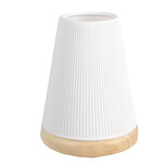 Clayre & Eef   | Theelichthouder Wit Bruin ø 9x11 cm | 6CE1836