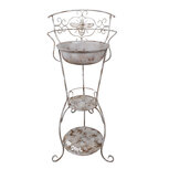 Clayre & Eef   | Kaptafel Wit 48x42x108 cm | 5Y1245