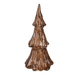 Clayre & Eef | Kerstdecoratie Kerstboom met LED Bruin ø 12x24 cm / 3xAAA | 6PR4364 Clayre & Eef | Kerstdecoratie Kerstboom met LED Bruin ø 12x24 cm / 3xAAA | 6PR4364