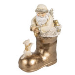 Clayre & Eef | Decoratie Kerstman in laars 12x7x16 cm | 6PR4167 Clayre & Eef | Decoratie Kerstman in laars 12x7x16 cm | 6PR4167
