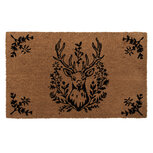 Clayre & Eef | Deurmat Binnen Bruin Zwart 75x45x1 cm | GTWMC Clayre & Eef | Deurmat Binnen Bruin Zwart 75x45x1 cm | GTWMC