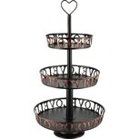 Dekoratief | Pi?ce-montee 'Love', metaal, 33x33x57cm | A245887 Dekoratief | Pi?ce-montee 'Love', metaal, 33x33x57cm | A245887