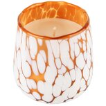 Dekoratief | Geurkaars 'Terra' parfum orange/kaneel, glas/wax, 8x8x8cm | A248031 Dekoratief | Geurkaars 'Terra' parfum orange/kaneel, glas/wax, 8x8x8cm | A248031