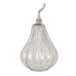 Clayre & Eef   | Decoratie Pompoen Transparant ø 17x30 cm | 6GL4545