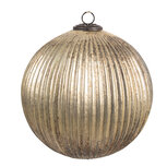 Clayre & Eef | Kerstbal Goudkleurig ø 20x20 cm | 6GL4549L Clayre & Eef | Kerstbal Goudkleurig ø 20x20 cm | 6GL4549L
