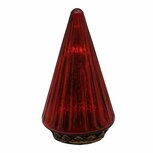 Clayre & Eef | Kerstdecoratie Kerstboom met LED Rood ø 11x19 cm | 6GL4571R Clayre & Eef | Kerstdecoratie Kerstboom met LED Rood ø 11x19 cm | 6GL4571R