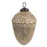 Clayre & Eef | Kerstbal Goudkleurig Bruin ø 15x21 cm | 6GL4550XL Clayre & Eef | Kerstbal Goudkleurig Bruin ø 15x21 cm | 6GL4550XL