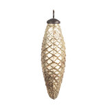 Clayre & Eef | Kerstbal Goudkleurig Bruin 6x5x16 cm | 6GL4552M Clayre & Eef | Kerstbal Goudkleurig Bruin 6x5x16 cm | 6GL4552M