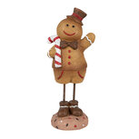 Clayre & Eef | Decoratie peperkoekpop Bruin 10x8x23 cm | 6PR4271 Clayre & Eef | Decoratie peperkoekpop Bruin 10x8x23 cm | 6PR4271