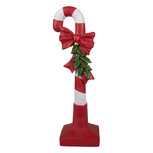 Clayre & Eef | Decoratie zuurstok Rood Wit 12x9x40 cm | 6PR4332 Clayre & Eef | Decoratie zuurstok Rood Wit 12x9x40 cm | 6PR4332