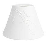 Clayre & Eef | Lampenkap Hang Wit ø 15x10 cm | 6LAK0545 Clayre & Eef | Lampenkap Hang Wit ø 15x10 cm | 6LAK0545