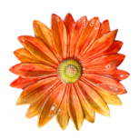 Fiori Schaal rood oranje XL 45CM fruitschaal aardewerk | FR02 | Piccobella Italiaans Servies Fiori Schaal rood oranje XL 45CM fruitschaal aardewerk | FR02 | Piccobella Italiaans Servies