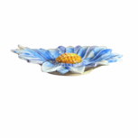 Fiori Schaal blauw oranje XL 45CM fruitschaal aardewerk | FR01 | Piccobella Italiaans Servies Fiori Schaal blauw oranje XL 45CM fruitschaal aardewerk | FR01 | Piccobella Italiaans Servies
