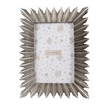 Clayre & Eef   | Fotolijst Zilverkleurig 17x2x22 cm / 10x15 cm | 2F1174