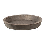 Clayre & Eef | Decoratie schaal Bruin ø 27x4 cm | 6H2324 Clayre & Eef | Decoratie schaal Bruin ø 27x4 cm | 6H2324