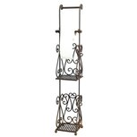 Clayre & Eef | WC Rolhouder Hangend Bruin 17x17x97 cm | 40179 Clayre & Eef | WC Rolhouder Hangend Bruin 17x17x97 cm | 40179