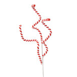 Clayre & Eef | Kerstdecoratie Rood Wit 16x3x70 cm | 65848 Clayre & Eef | Kerstdecoratie Rood Wit 16x3x70 cm | 65848