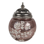 Clayre & Eef   | Decoratie met LED Roze Wit ø 11x15 cm | 6GL4595