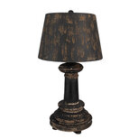 Clayre & Eef | Bureaulamp Bruin Zwart ø 35x64 cm E27/max 1x60W | 6LMC0089 Clayre & Eef | Bureaulamp Bruin Zwart ø 35x64 cm E27/max 1x60W | 6LMC0089