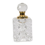 Clayre & Eef | Parfum Flesje Transparant 3x3x7 cm | 6GL5017 Clayre & Eef | Parfum Flesje Transparant 3x3x7 cm | 6GL5017