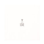 Clayre & Eef   | Papieren servetten 33x33 cm (20) | 73086