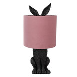 Clayre & Eef | Tafellamp Konijn Zwart Roze ø 20x43 cm E27/max 1x60W | 6LMC0099ZVP Clayre & Eef | Tafellamp Konijn Zwart Roze ø 20x43 cm E27/max 1x60W | 6LMC0099ZVP