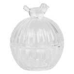 Clayre & Eef | Bonbonniere met deksel Transparant ø 10x8 cm | 6GL4998 Clayre & Eef | Bonbonniere met deksel Transparant ø 10x8 cm | 6GL4998