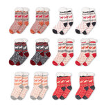 Clayre & Eef | Sokken one size set van 12 paar | JZSKSET0001 Clayre & Eef | Sokken one size set van 12 paar | JZSKSET0001