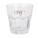 Clayre & Eef | Waterglas Transparant ø 8x8 cm / 150 ml | BHSGL0012 Clayre & Eef | Waterglas Transparant ø 8x8 cm / 150 ml | BHSGL0012