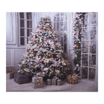 Clayre & Eef | Wandkleed kerstboom Grijs 180x1x210 cm | 6WK0041 Clayre & Eef | Wandkleed kerstboom Grijs 180x1x210 cm | 6WK0041