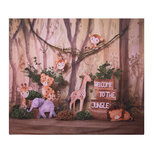 Clayre & Eef | Wandkleed Jungle Bruin 180x1x210 cm | 6WK0044 Clayre & Eef | Wandkleed Jungle Bruin 180x1x210 cm | 6WK0044