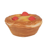 Clayre & Eef | Decoratie koekje Geel Bruin ø 8x4 cm | 65983 Clayre & Eef | Decoratie koekje Geel Bruin ø 8x4 cm | 65983