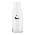 Clayre & Eef | Karaf Transparant ø 9x25 cm / 1000 ml | PWSGL0002 Clayre & Eef | Karaf Transparant ø 9x25 cm / 1000 ml | PWSGL0002