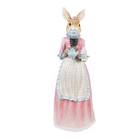 Clayre & Eef   | Decoratie Konijn Beige Roze 22x20x58 cm | 5PR0153