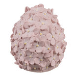 Clayre & Eef   | Decoratie Beeld Ei Roze ø 6x7 cm | 6PR5183