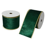 Clayre & Eef   | Lint Groen Goudkleurig 6.3 cm x 5 m | LI0128GR