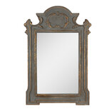 Clayre & Eef   | Wandspiegel Groen 75x4x110 cm | 52S322