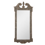 Clayre & Eef   | Wandspiegel Groen 65x3x145 cm | 52S324