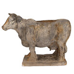 Clayre & Eef   | Bloempot Binnen Grijs Beige 36x15x28 cm | 6MG0110