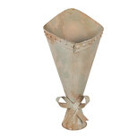 Clayre & Eef   | Bloempot Groen Bruin 25x21x50 cm | 6Y5797