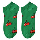 Clayre & Eef   | Sokken Groen Rood 36-41 | JZSSK0021