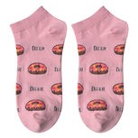 Clayre & Eef   | Sokken Roze Bruin 36-41 | JZSSK0023