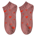 Clayre & Eef   | Sokken Roze Rood 36-41 | JZSSK0028