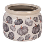 Clayre & Eef   | Bloempot Binnen Beige Grijs ø 20x15 cm | 6CECSP0001L