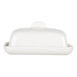 Clayre & Eef   | Botervloot Wit 9x8x5 cm | 6CE2045