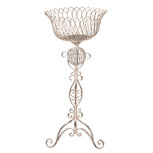 Clayre & Eef   | Planthouder staand Beige Bruin ø 39x85 cm | 5Y1338