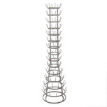 Clayre & Eef   | Mokkenrek Grijs ø 41x148 cm | 5Y1361